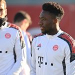 alphonso davies and leon goretzka Bayern
