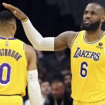 Russell Westbrook and LeBron James